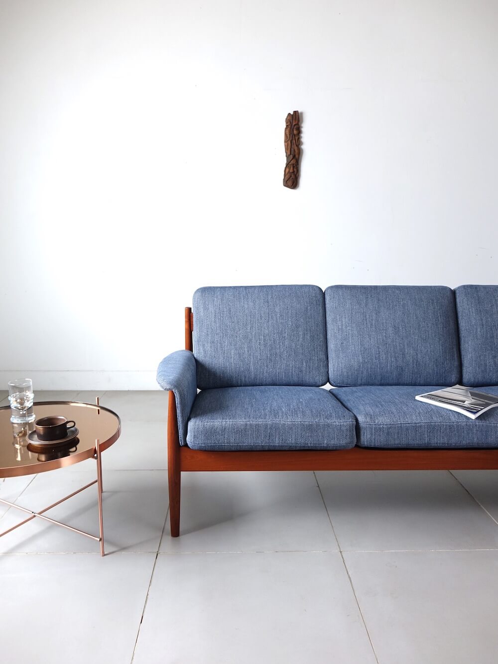 Three seat sofa by Grete Jalk for France & Søn