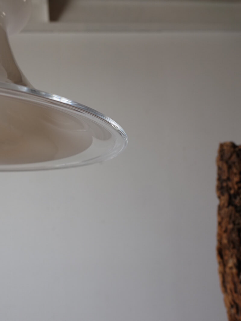 Opal Glass Lamp “Etude” by Michael Bang for Holmegaard
