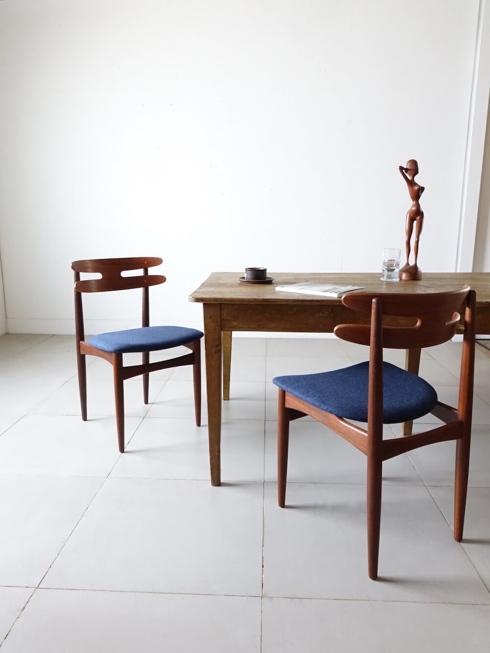 Dining chairs by H.W Klein for Bramin