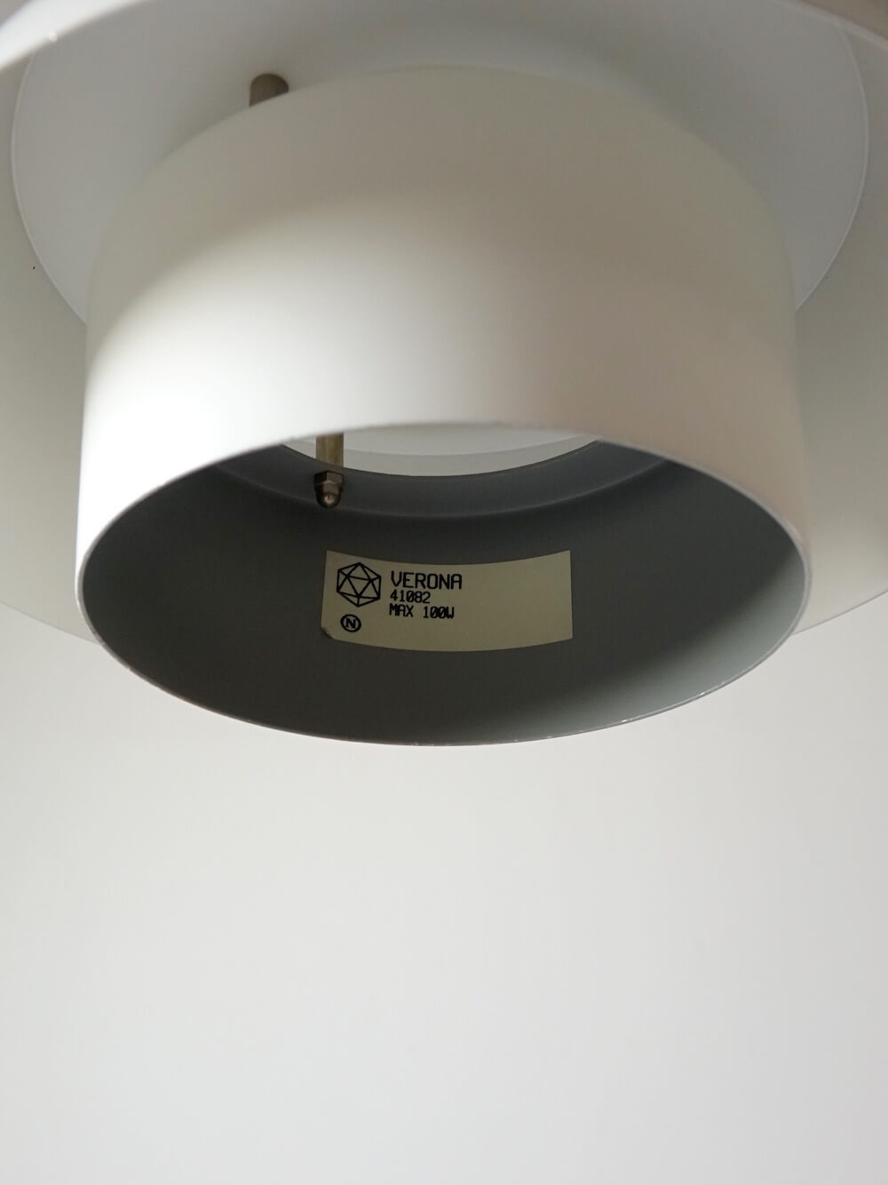 “Verona” small lamp by Svend Middelboe for Nordisk Solar (white)