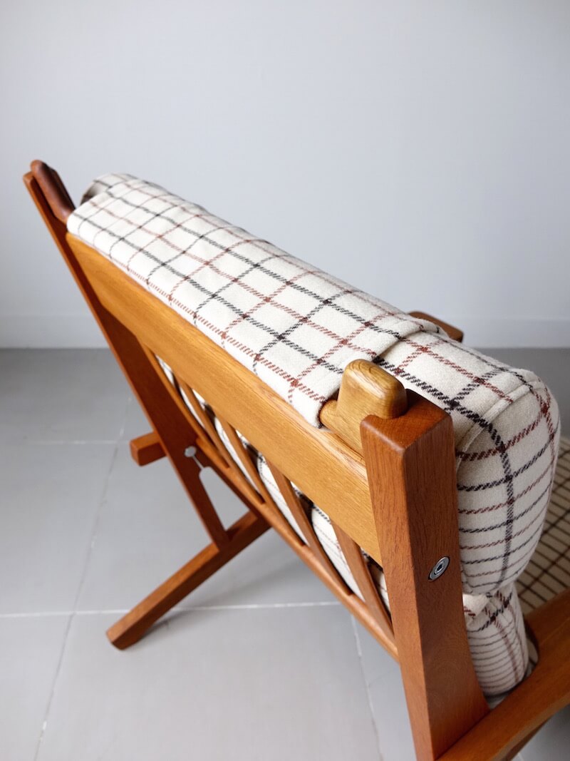GE375 Highback chair by Hans J. Wegner for GETAMA