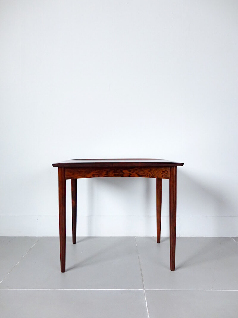 Danish vintage side table in Rosewood