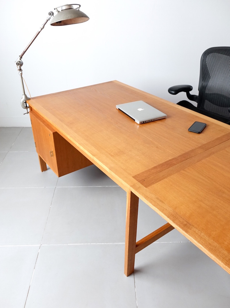 Extension desk by H. Brockmann Petersen in oak Extension desk by H. Brockmann Petersen in oak