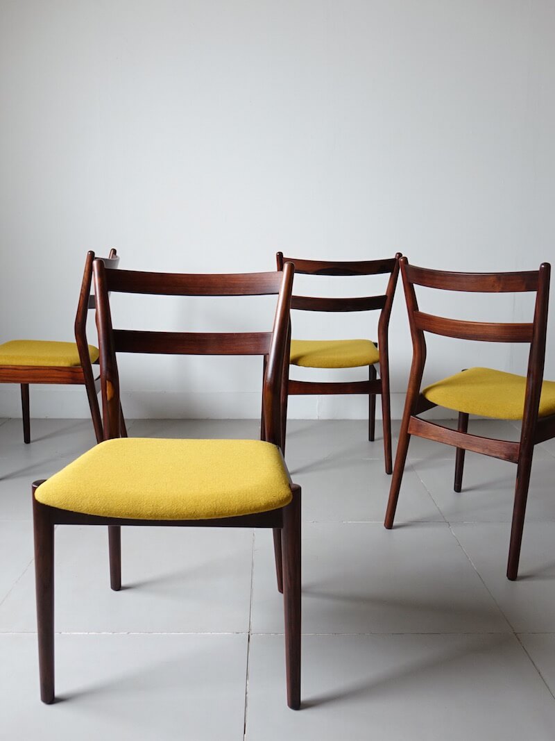 Model.59 Dining chairs by Helge Sibast for SIbast Furnniture
