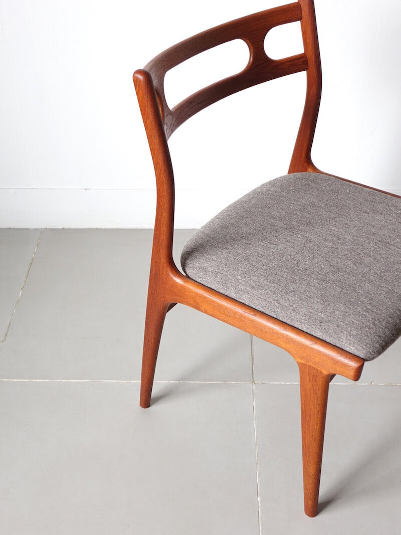 Dining Chairs by Johannes Andersen for Uldum Mobelfabrik