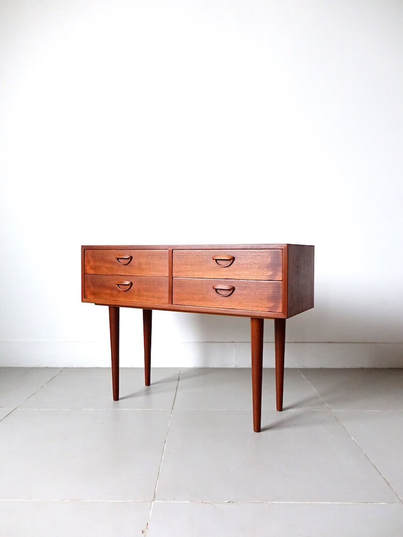 Teak chest by Kai Kristiansen for Feldballes Møbelfabrik