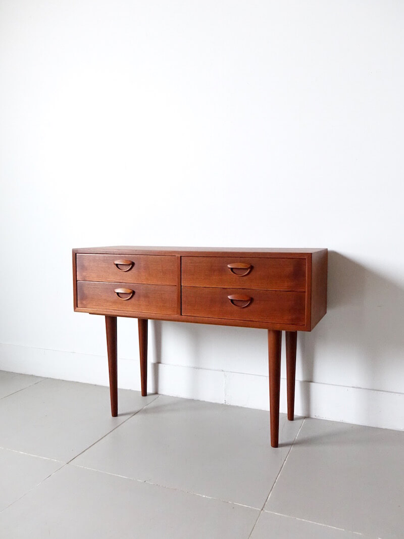 Teak chest by Kai Kristiansen for Feldballes Møbelfabrik