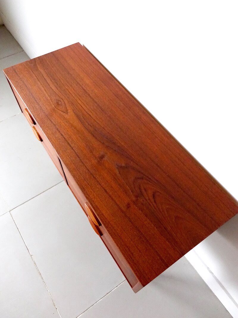 Teak chest by Kai Kristiansen for Feldballes Møbelfabrik