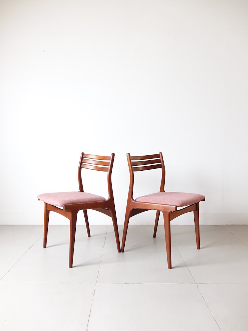 Dining chairs by Johannes Andersen for Uldum Mobelfabrik