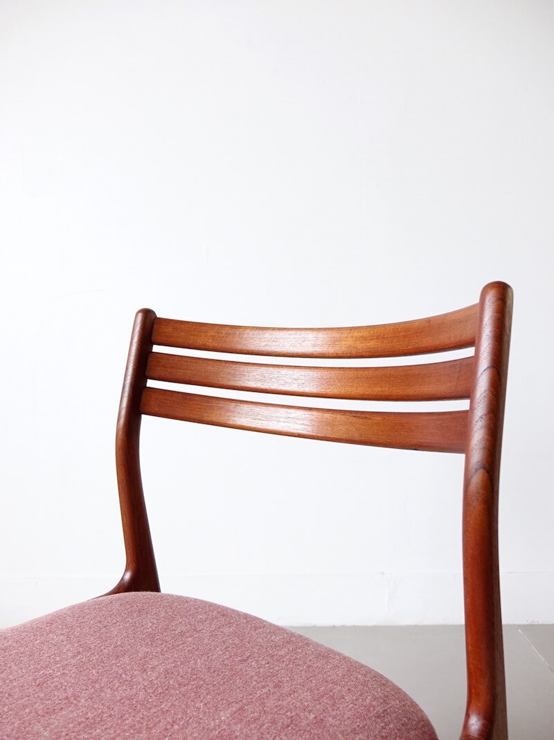 Dining chairs by Johannes Andersen for Uldum Mobelfabrik
