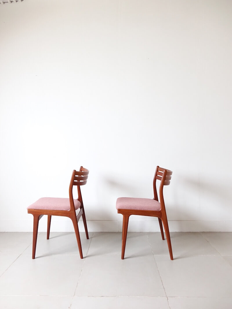 Dining chairs by Johannes Andersen for Uldum Mobelfabrik
