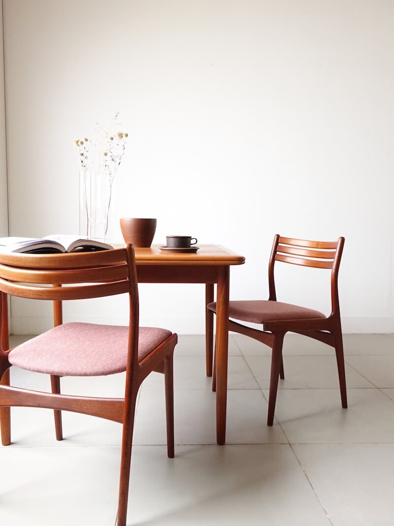 Dining chairs by Johannes Andersen for Uldum Mobelfabrik