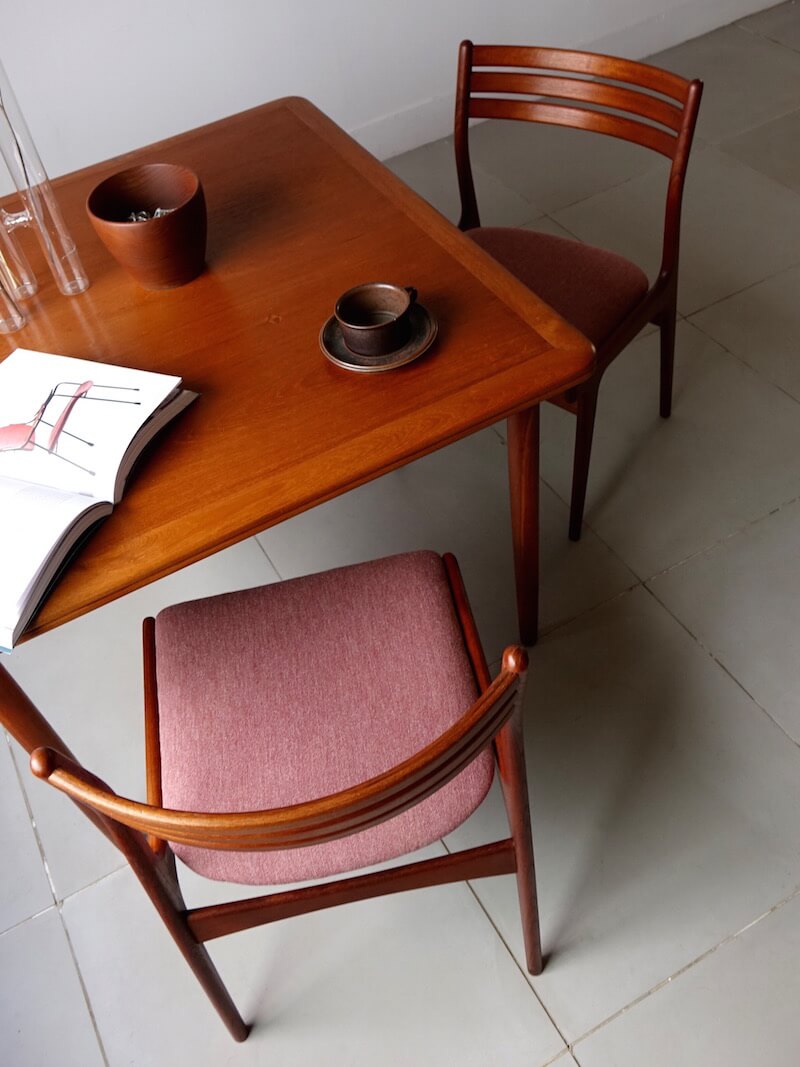 Dining chairs by Johannes Andersen for Uldum Mobelfabrik