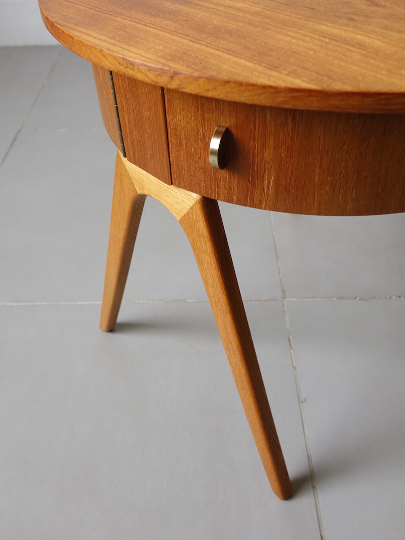 Danish vintage chest table