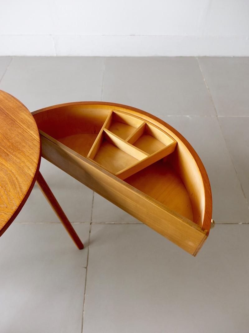 Danish vintage chest table