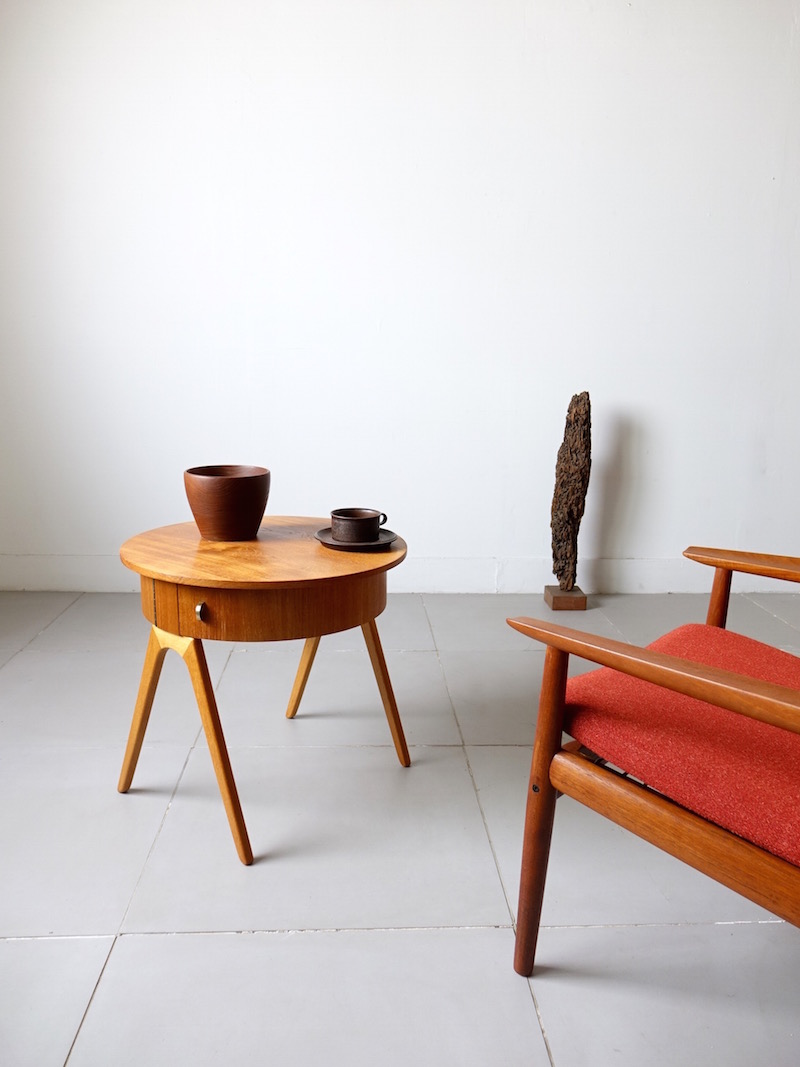 Danish vintage chest table