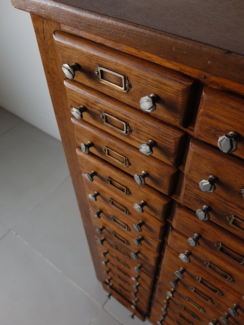 Antique wood cabinet