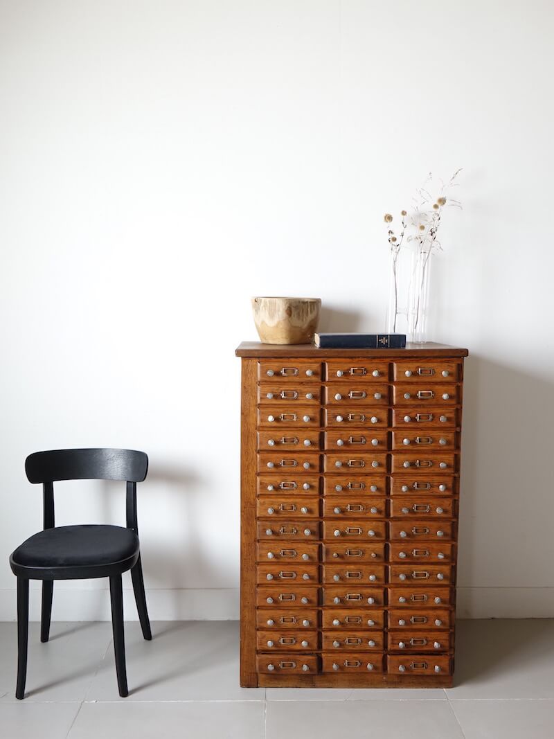 Antique wood cabinet