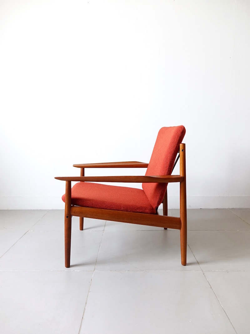 Lounge Chair by Arne Vodder for Glostrup Møbelfabrik