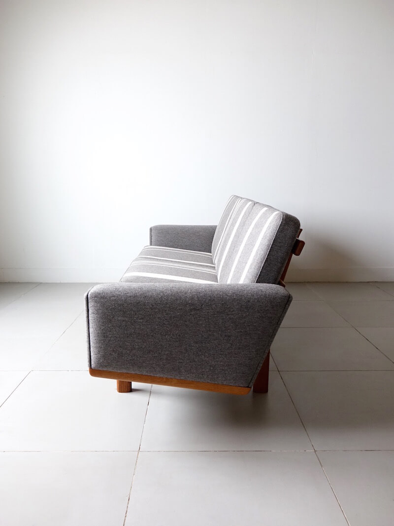 GE236 Sofa by Hans J. Wegner for Getama with Gabriel