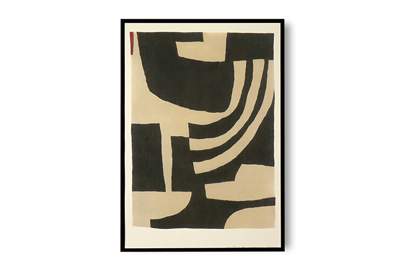 Beige and black with by Leise Dich Abrahamsen