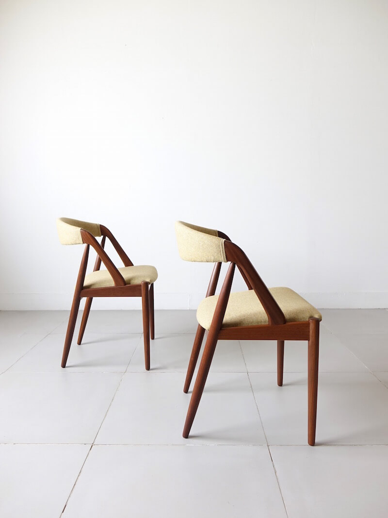 NV31 Dining Chairs by Kai Kristiansen for Schou Andersen Møbelfabrik