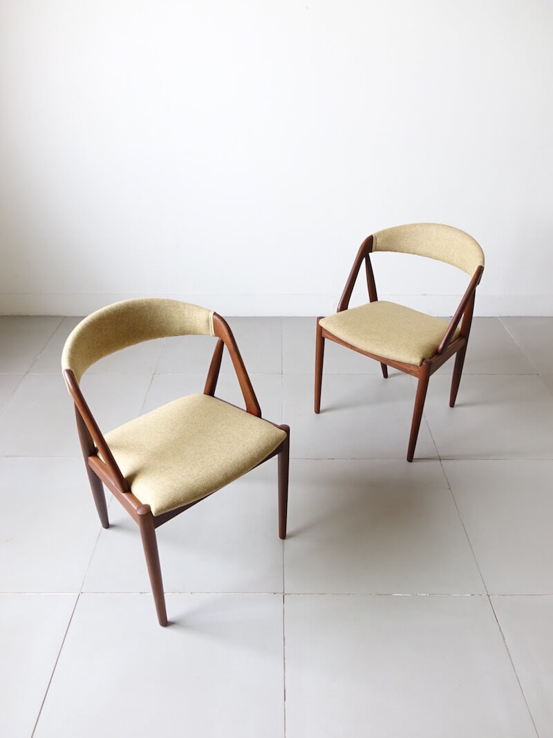 NV31 Dining Chairs by Kai Kristiansen for Schou Andersen Møbelfabrik