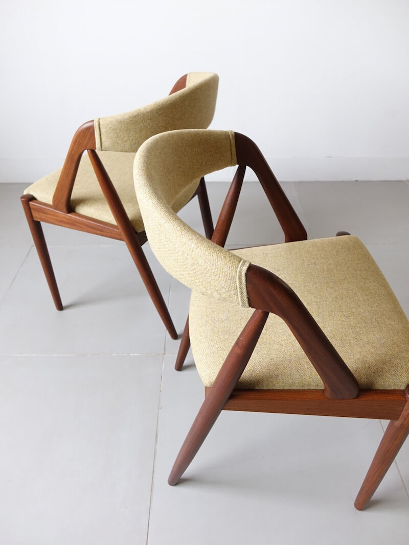 NV31 Dining Chairs by Kai Kristiansen for Schou Andersen Møbelfabrik