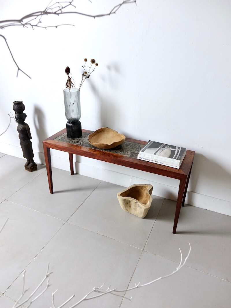 Coffee table by Haslev Royal Copenhagen