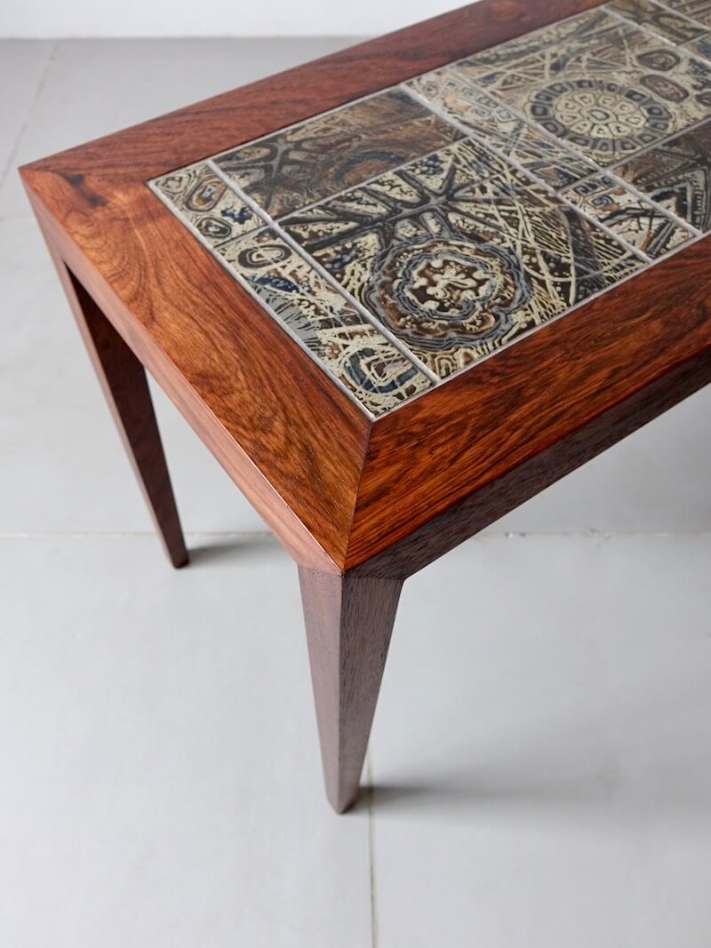 Coffee table by Haslev Royal Copenhagen