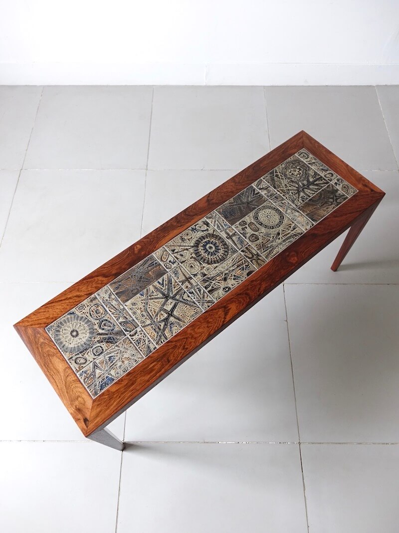 Coffee table by Haslev Royal Copenhagen