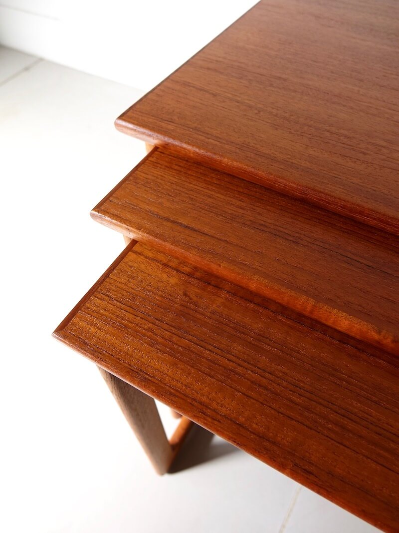 Nesting Table by Arne Wahl Iversen for Anton Kildebergs Møbelfabrik