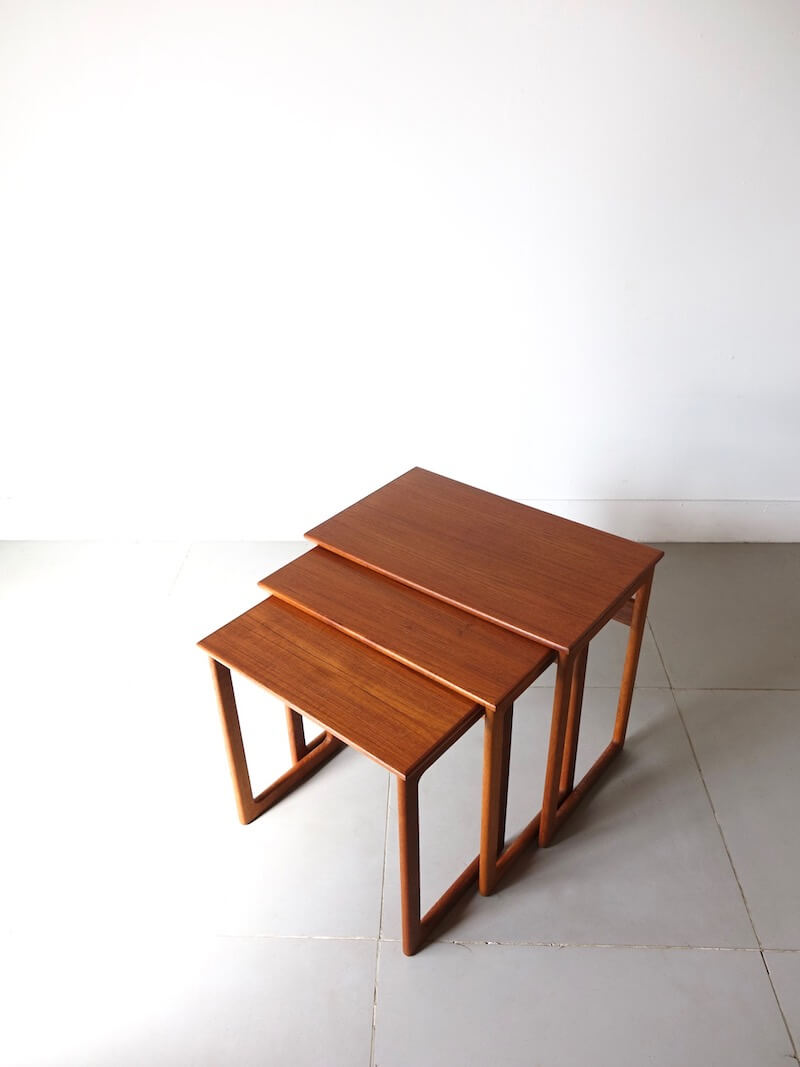 Nesting Table by Arne Wahl Iversen for Anton Kildebergs Møbelfabrik