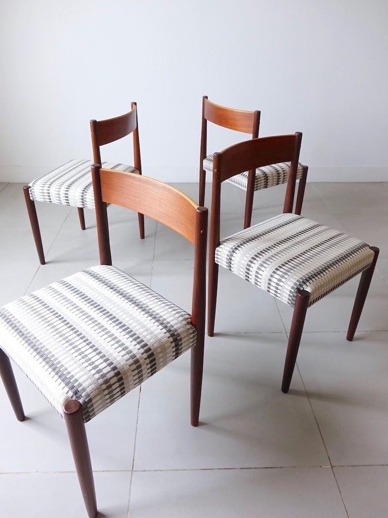 Dining Chairs by Poul M. Volther for Frem Røjle
