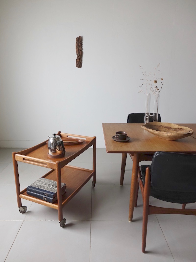 AT45 Trolley table by Hans J. Wegner for Andreas Tuck