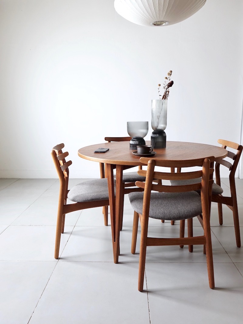 J48 Dining Chairs by Poul M Volther for FDB Mobler