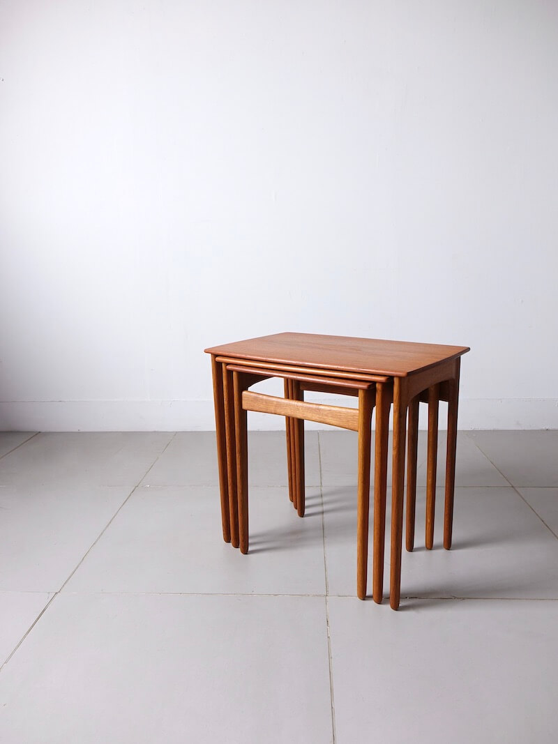 Nesting table by Svend Age Madsen for KK Furniture