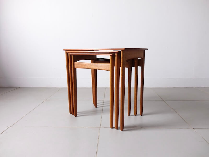 Nesting table by Svend Age Madsen for KK Furniture
