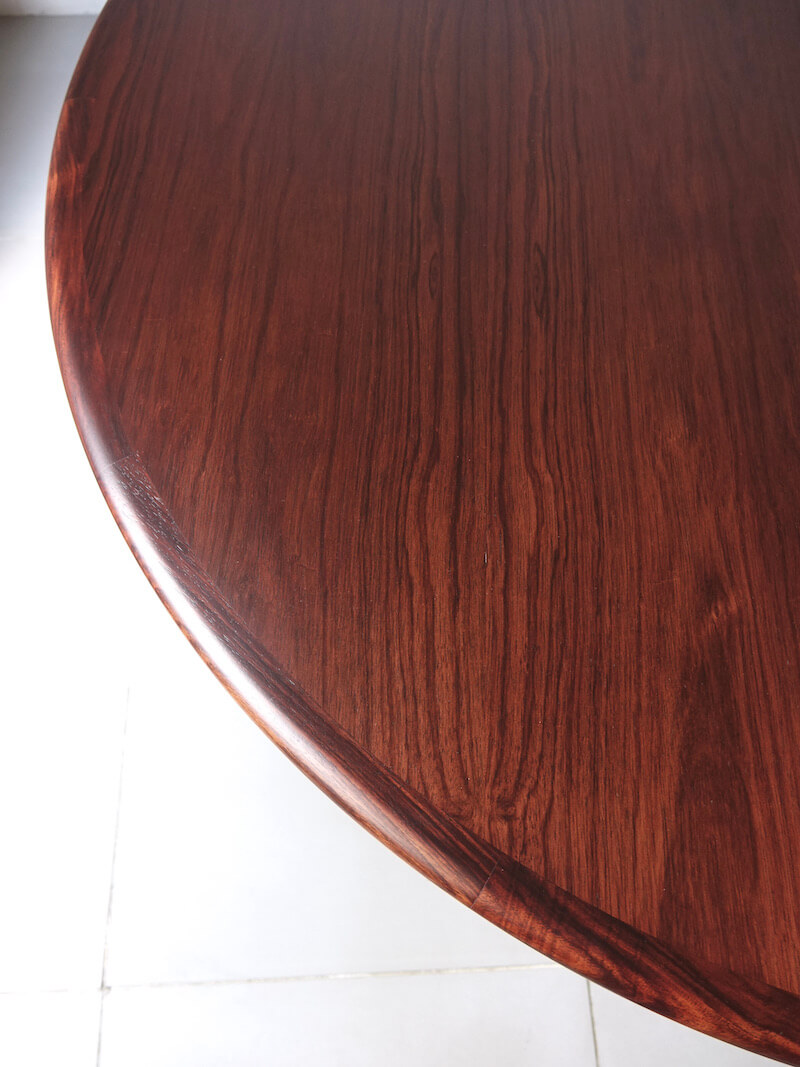 Rosewood dining table model.15 by N.O. Moller for J.L.Møller Rosewood dining table model.15 by N.O. Moller for J.L.Møller