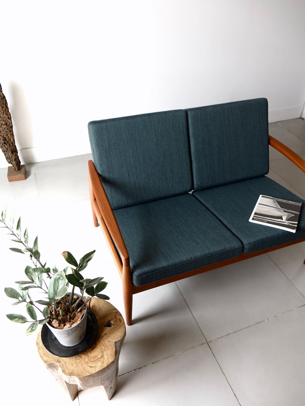 Model.122 Paper knife sofa by Kai Kristiansen for Magnus Olesen
