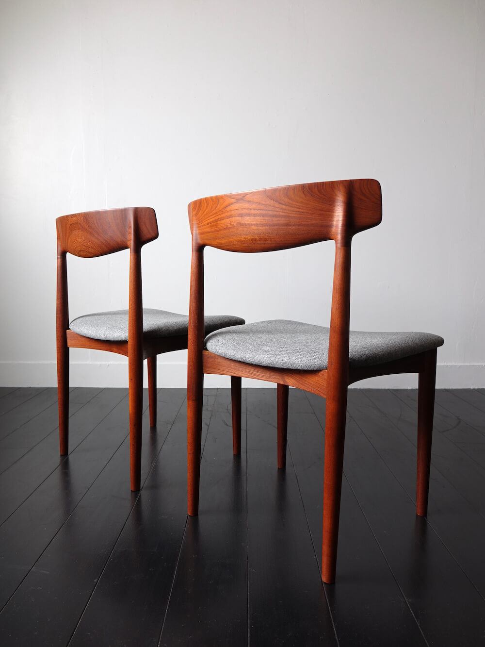 Model.532 Dining chairs by Knud Faerch for Slagelse Møbelvaerk
