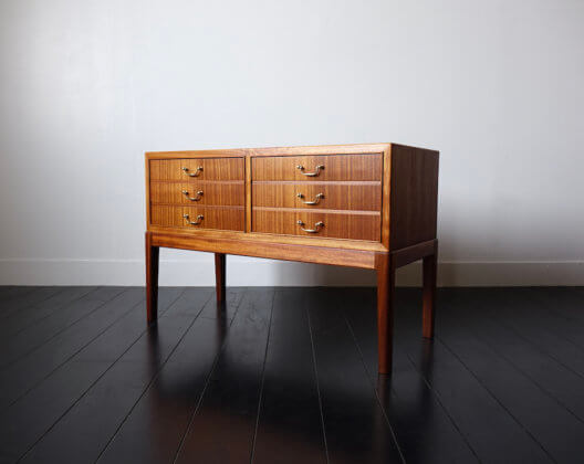 Mahogany chest by Ole Wanscher for A.J.Iversen