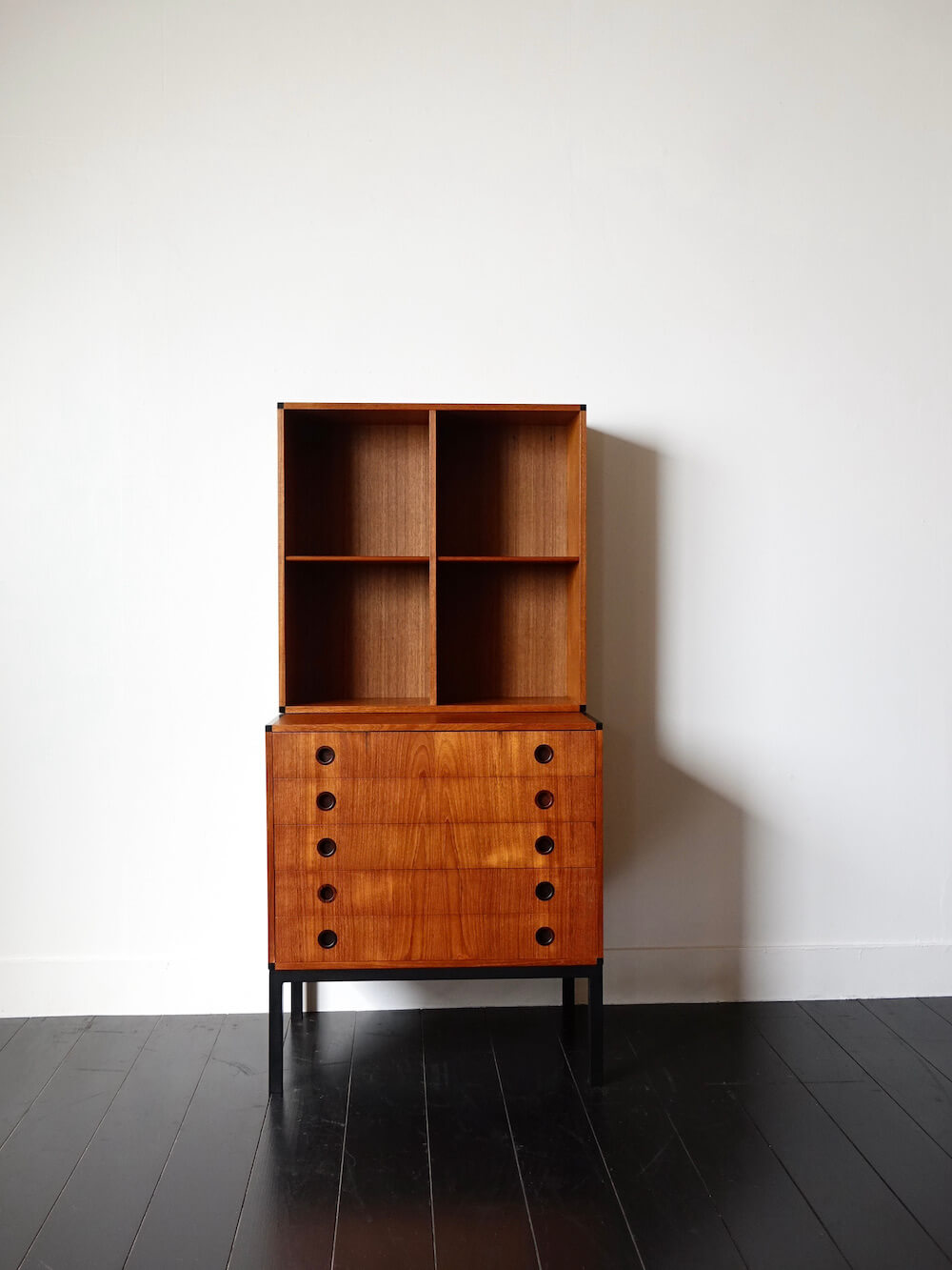 Bookcase cabinet by Hans Hove & Palle Petersen for Christian Linneberg