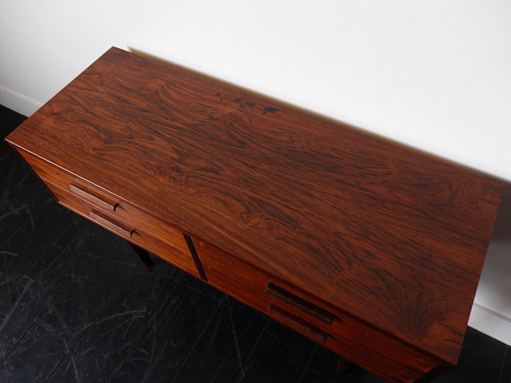 Rosewood chest by Kai Kristiansen for Feldballes Møbelfabrik
