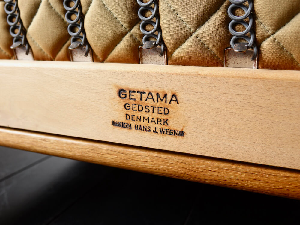 GE265 High back chair by Hans J. Wegner for GETAMA