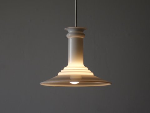 Glass Pendant Lamp "Mythos" by Holmegaard and Royal Copenhagen A
