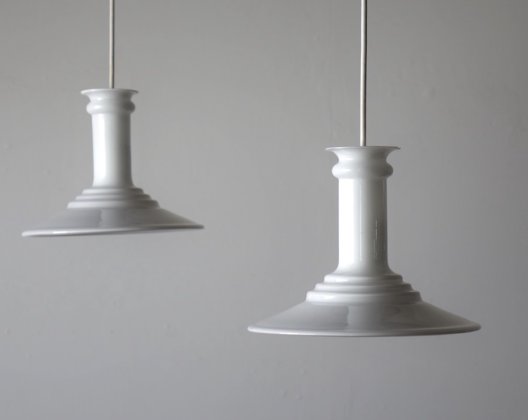 Glass Pendant Lamp "Mythos" by Holmegaard and Royal Copenhagen