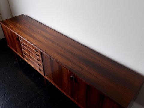 Rosewood Sideboard by Henry Rosengren Hansen for Brande Mobelindustri