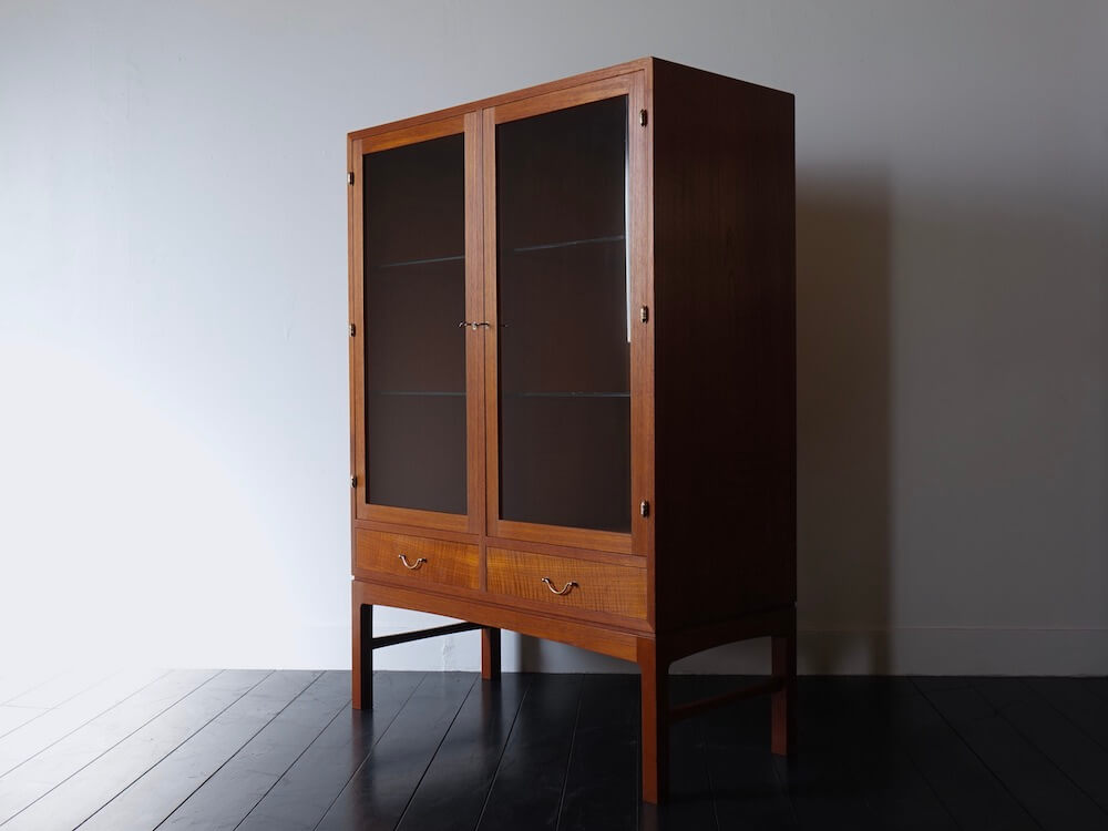 Vintage Glass Cabinet from Denmark