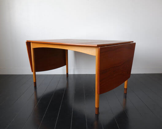 Dropleaf dining table by Børge Mogensen for FDB Mobler